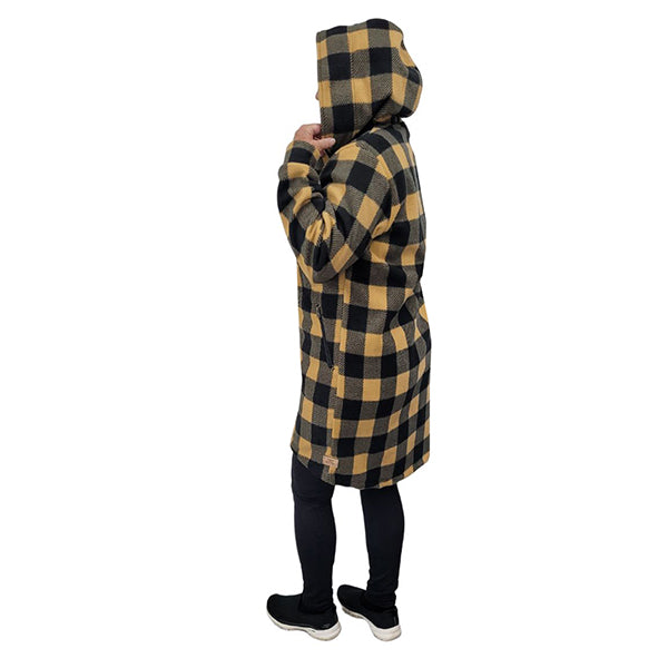 Buffalo plaid hotsell hooded jacket