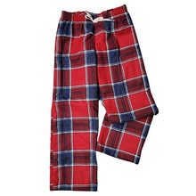 child-sleep-pants-red-blue-plaid