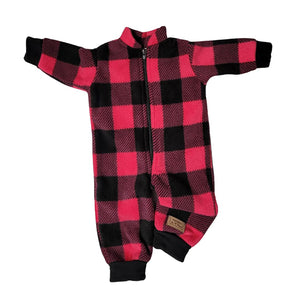 infant-onesie-buffalo-check-fuschia