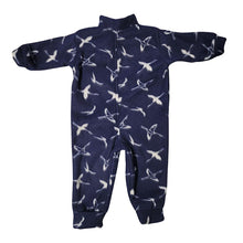 infant-onesie-crane-print-navy