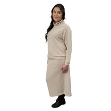 womens-pencil-skirt-long-cable-knit-taupe