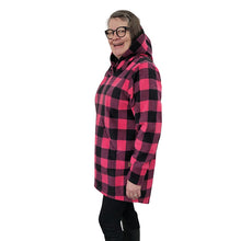 womens-hooded-tunic-buffalo-check-fuchsia