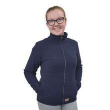womens-fitted-cardigan-micro-fleece-navy