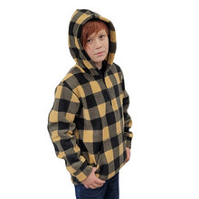 youth-hooded-zip-pullover-buffalo-check-tan