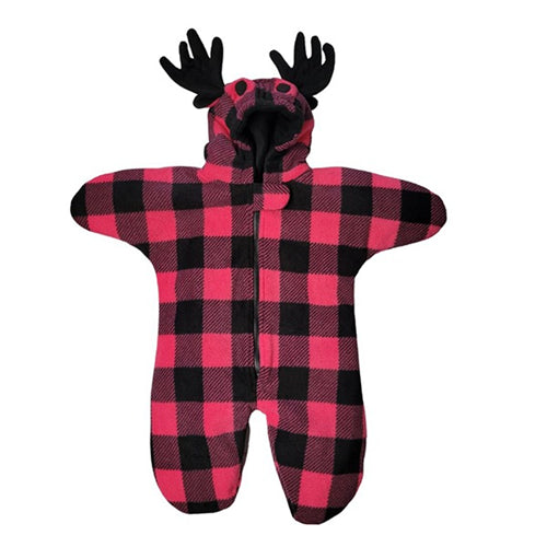 infant-bunting-bag-moose-buffalo-check-fuchsia