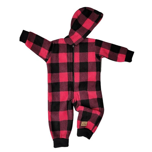 infant-hooded-onesie-buffalo-check-fuschia