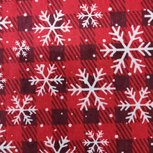 adult-sleep-pants-snowflake-red-plaid