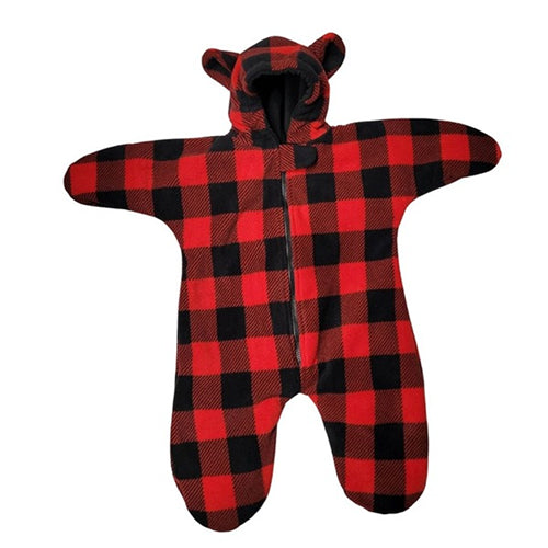 infant-bunting-bag-bear-buffalo-check-red