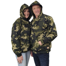 ADULT HOODED PULLOVER CAMOUFLAGE