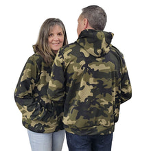 ADULT HOODED PULLOVER CAMOUFLAGE