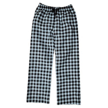 ADULT SLEEP PANTS BUFFALO CHECK LIGHT BLUE