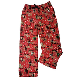 ADULT SLEEP PANTS CHRISTMAS MOOSE