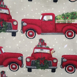 ADULT SLEEP PANTS CHRISTMAS TRUCKS