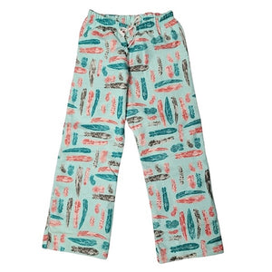ADULT SLEEP PANTS FEATHERS