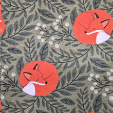 ADULT SLEEP PANTS GREEN FOX
