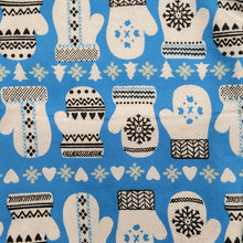 ADULT SLEEP PANTS MITTENS