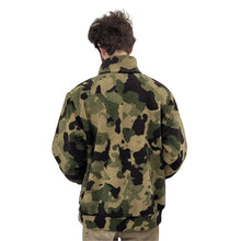 ADULT ZIP PULLOVER BERBER CAMOUFLAGE PRINT