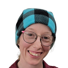 BEANIE BUFFALO CHECK TEAL