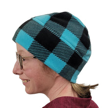 BEANIE BUFFALO CHECK TEAL