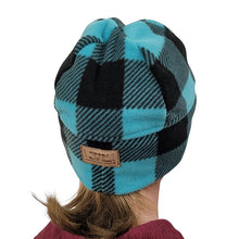 BEANIE BUFFALO CHECK TEAL