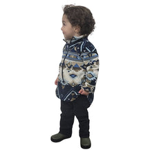 CHILD CAMP POPOVER ARCTIC PRINT NAVAHO BLUE