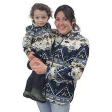 CHILD CAMP POPOVER ARCTIC PRINT NAVAHO BLUE