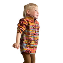 CHILD CAMP POPOVER ARCTIC PRINT NAVAHO PINK