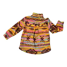 CHILD CAMP POPOVER ARCTIC PRINT NAVAHO PINK