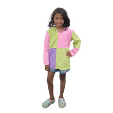 CHILD SCRAP ZIP HOODIE WHISPER BUBBLE COLOURS