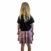 CHILD SKORT TIERED LACE MULTI