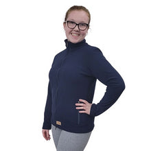 womens-fitted-cardigan-micro-fleece-navy