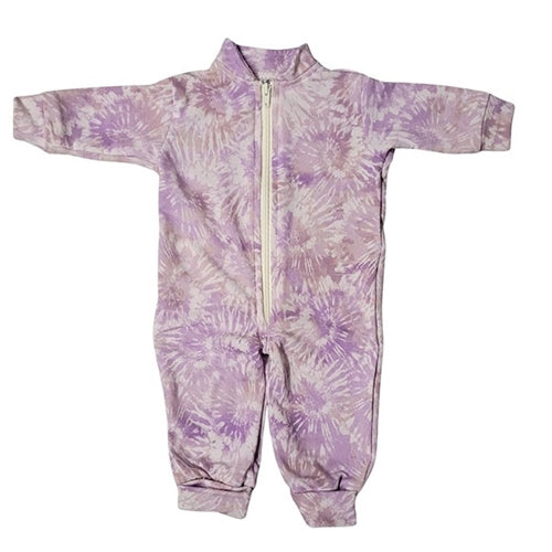 INFANT ONESIE TIE DYE LAVENDER