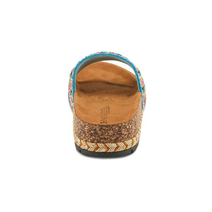 PATRIZIA SANDAL SWIRLA TURQUOISE