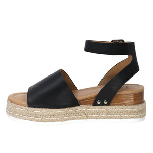 TAXI SANDAL ADRIANNA BLACK