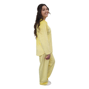 WOMEN'S 2PCE LOUNGEWEAR WHISPER BUBBLE BANANA YELLOW