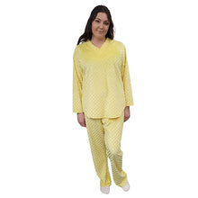 WOMEN'S 2PCE LOUNGEWEAR WHISPER BUBBLE BANANA YELLOW