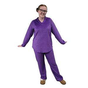 WOMEN'S 2PCE LOUNGEWEAR WHISPER BUBBLE PURPLE