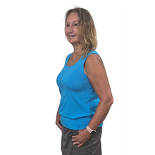 WOMEN'S BONI TANK TOP AQUA BLUE