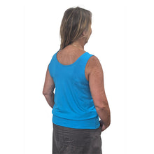 WOMEN'S BONI TANK TOP AQUA BLUE