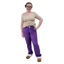 WOMEN'S BUBBLE PJ PANTS PURPLE