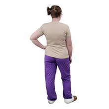 WOMEN'S BUBBLE PJ PANTS PURPLE