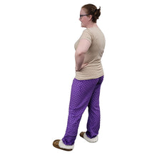 WOMEN'S BUBBLE PJ PANTS PURPLE