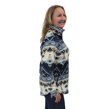 WOMEN'S CAMP JACKET NAVAHO BLUE