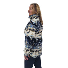 WOMEN'S CAMP JACKET NAVAHO BLUE
