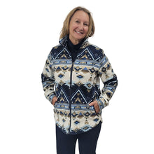 WOMEN'S CAMP JACKET NAVAHO BLUE