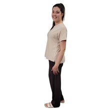 WOMEN'S CASUAL PANT BAMBOO FRENCH TERRY BROWN