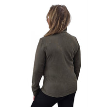 WOMEN'S FITTED CARDIGAN MICRO FLEECE SAND