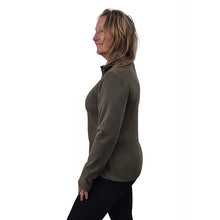 WOMEN'S FITTED CARDIGAN MICRO FLEECE SAND