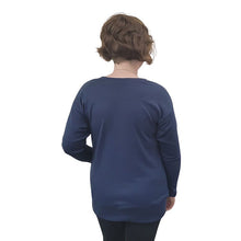 WOMEN'S KELI TOP LONG SLEEVE NAVY