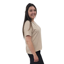 WOMEN'S LOOSE T SHIRT SLEEVE CHAMPAGNE
